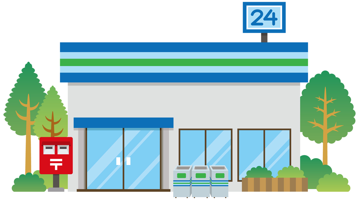 コンビニの画像